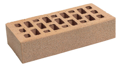 MATTONE TRAFILATO 5,5X12X25 ROSSO SABBIA CHIARA